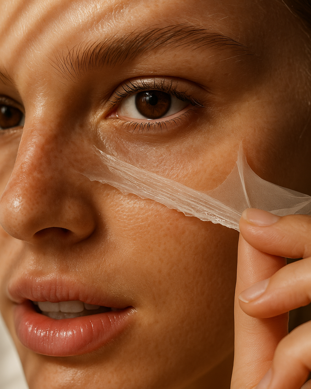 Máscara Peel-Off Clareadora com Colágeno