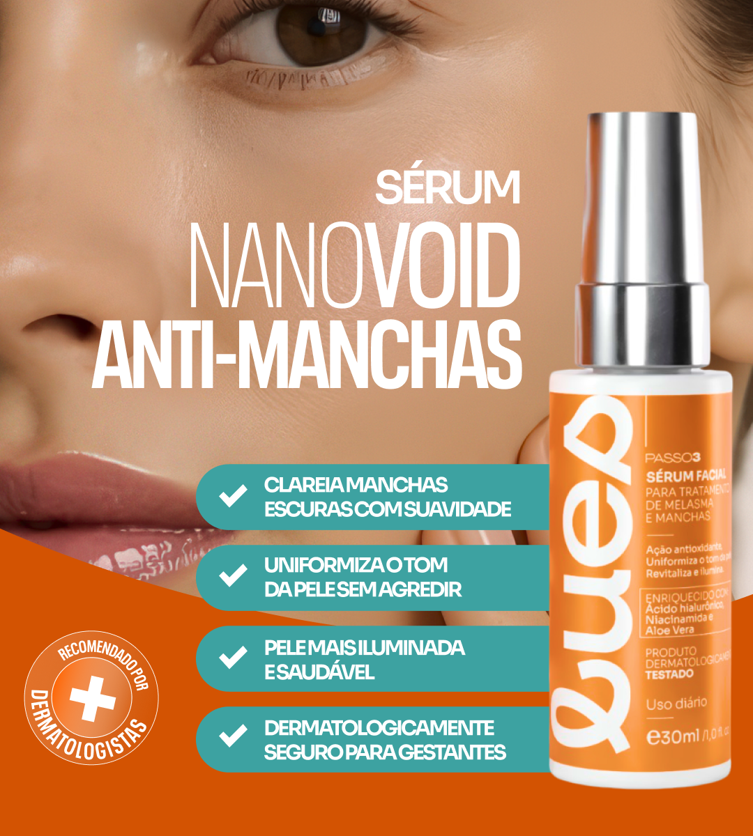 Sérum Facial NanoVoid™ Anti-Manchas