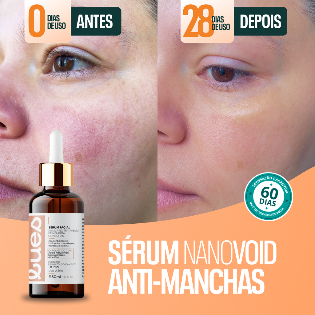 Sérum Clareador Facial NanoVoid